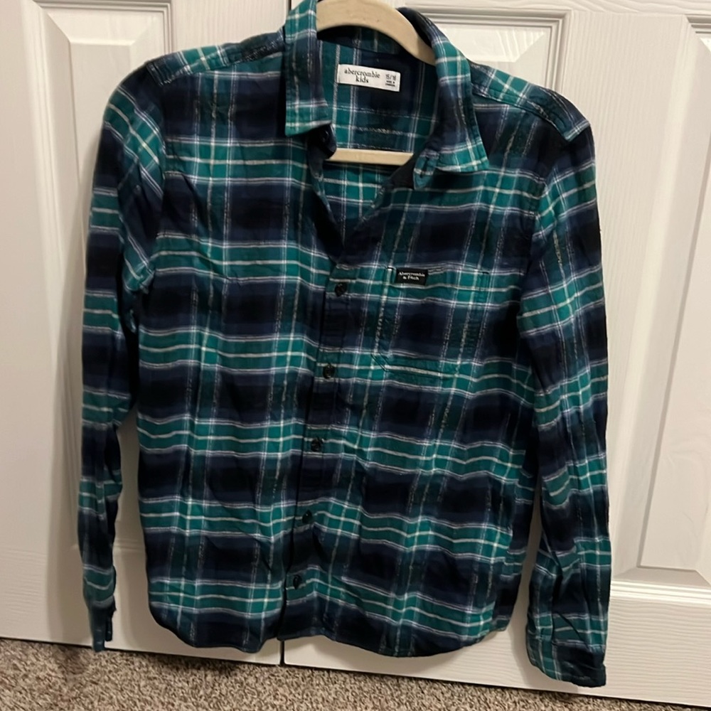 Boys Abercrombie flannel